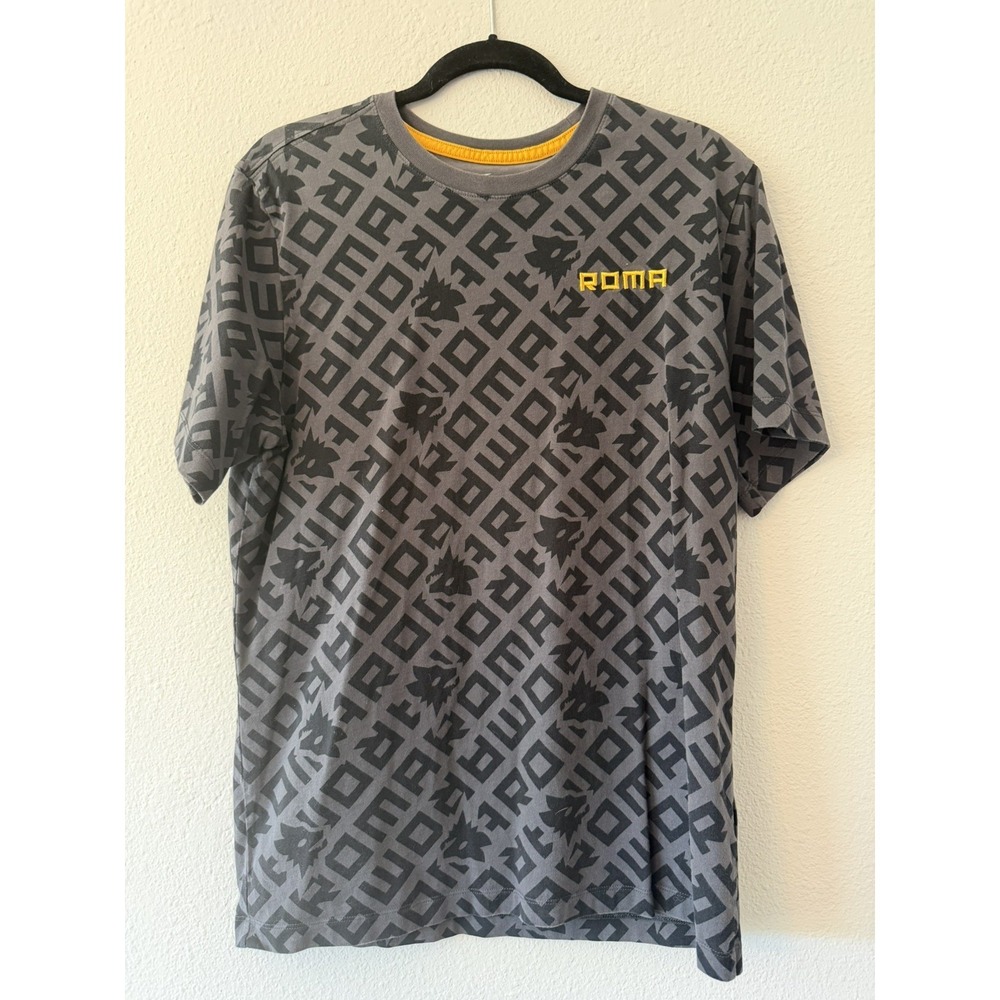 AS ROMA 2020 2021 FOOTBALL SHIRT‎ SOCCER Tshirt NIKE Size Large
